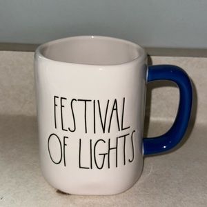 Rae dunn Festival of Lights mug
